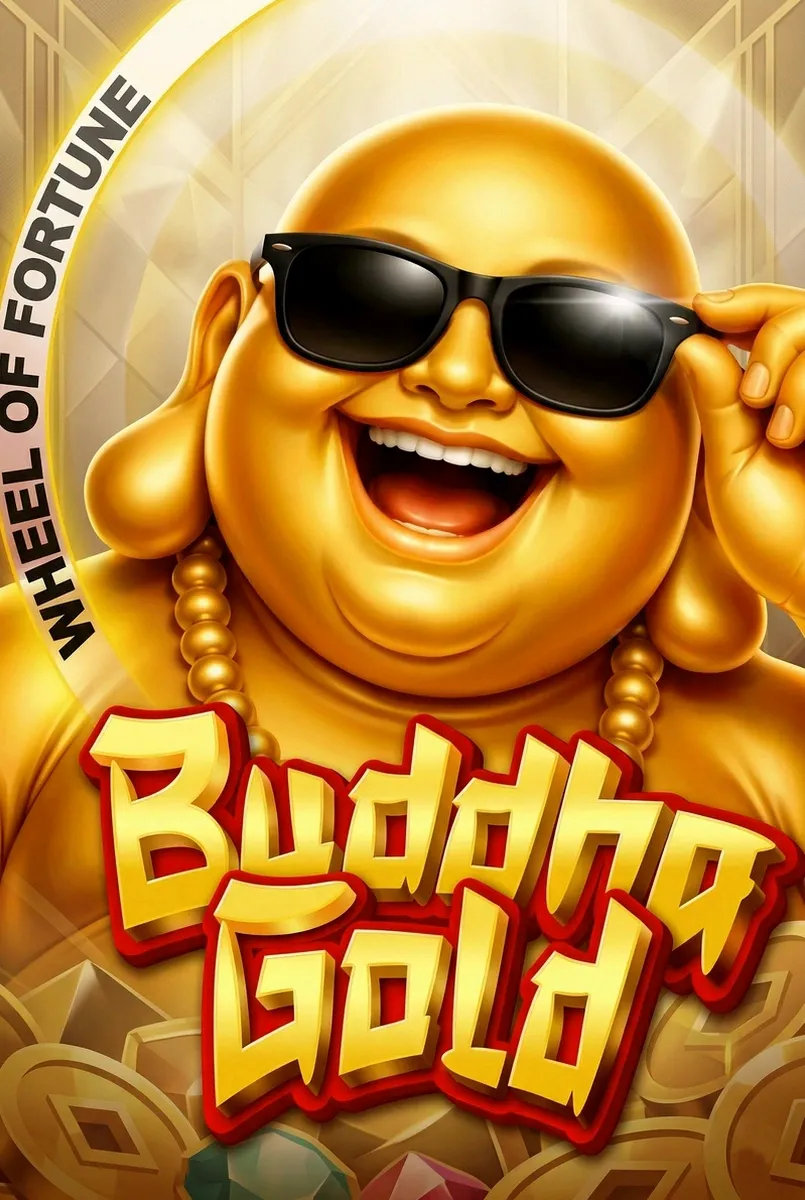 Buddha gold wheel of fortune